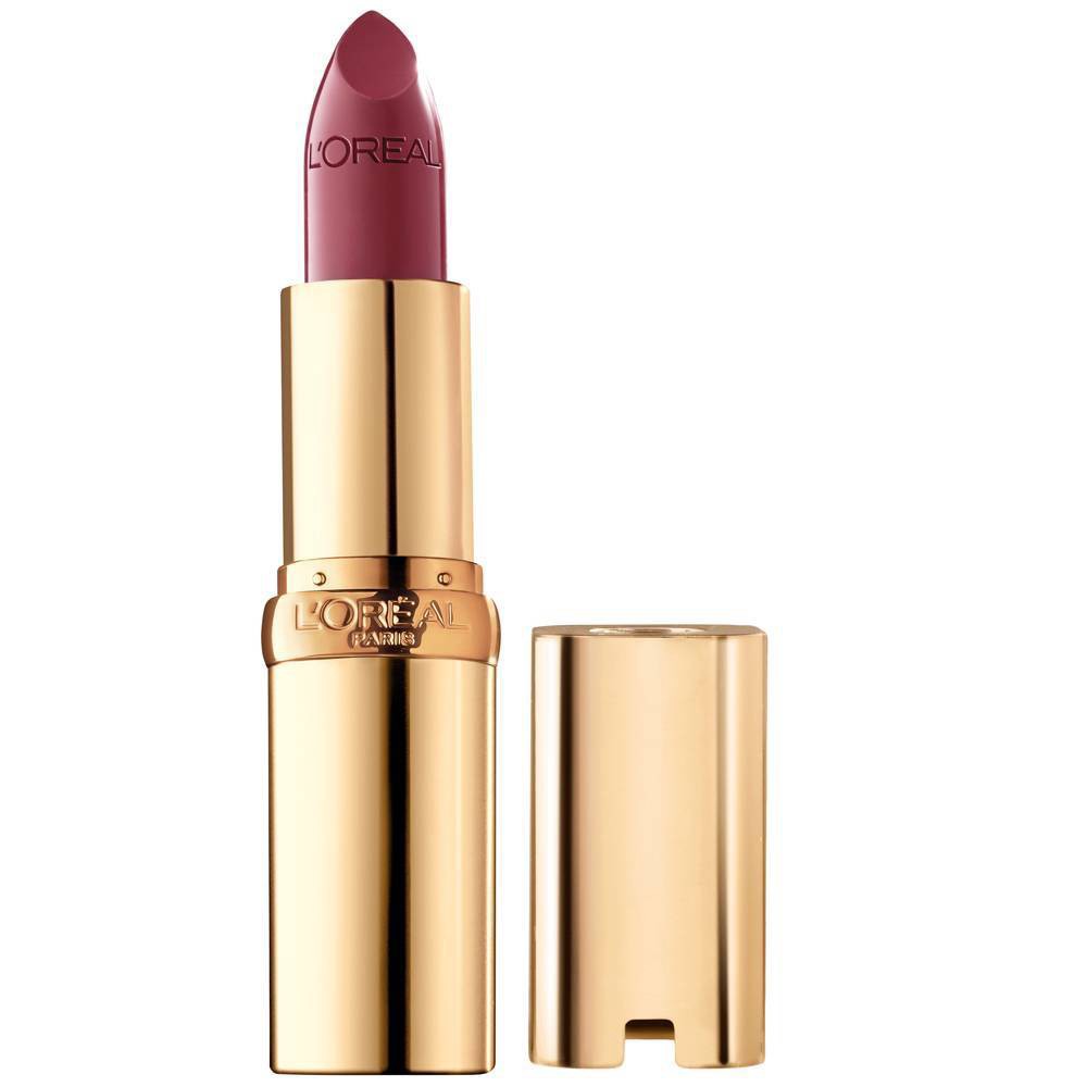 slide 1 of 4, L'Oréal Colour Riche Lipstick 590 Blushing Berry, 0.13 oz