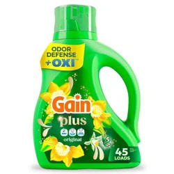 Gain Original Plus Liquid Laundry Detergent - 60 fl oz, 45 Loads