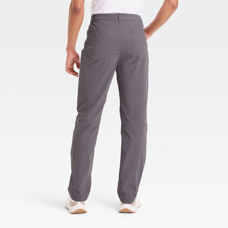 slide 2 of 4, Men's 360 Lifestyle 5-Pocket Golf Pant - All In Motion Dark Gray 32x30: Moisture Wicking, Quick Dry, Knit, 1 ct