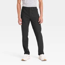 Men's 360 Lifestyle 5-Pocket Golf Pant - All In Motion Black 36x30: Moisture Wicking, Quick Dry, UPF 50+