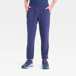 Boys' Active Light Jogger Pants - All In Motion™ Navy Blue XS: Recycled Polyester, Spandex, Moisture Wicking, UPF 50+