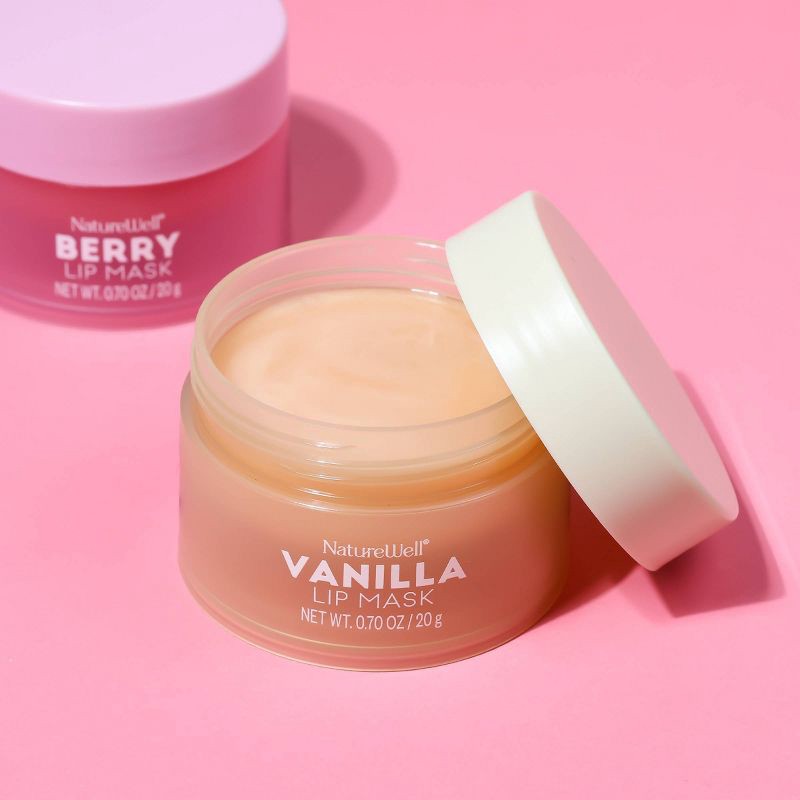 slide 3 of 6, NatureWell Hydrating Lip Mask - Vanilla - 0.7oz, 0.7 oz