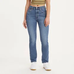Levi's® Women's High-Rise 501® Jeans - Salsa In Sequence 27: Cotton Denim, Straight Leg, Fly Button