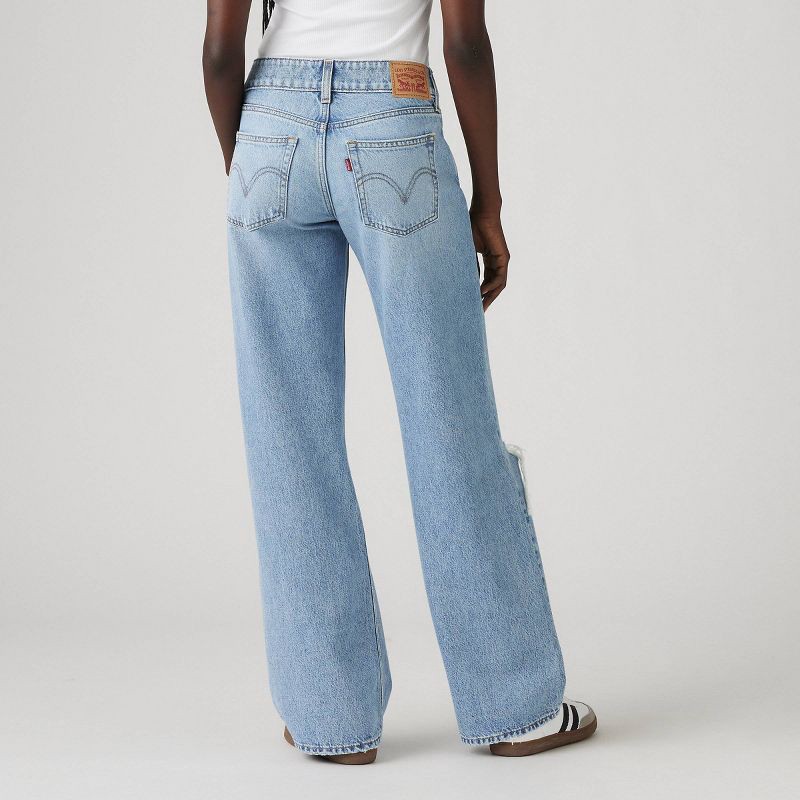 slide 3 of 3, Levi's® Women's Low-Rise Superlow Loose Jeans - Table Talk 32: Midweight Denim, Straight Leg, 32 Inseam, 1 ct