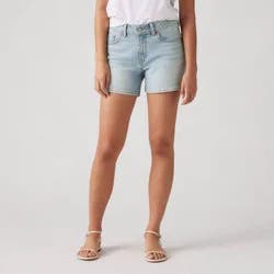 Levi's® Women's A-Line Shorts - All The While 30: Midweight Denim, Mid Rise, 4.5" Inseam, Stretch Fabric