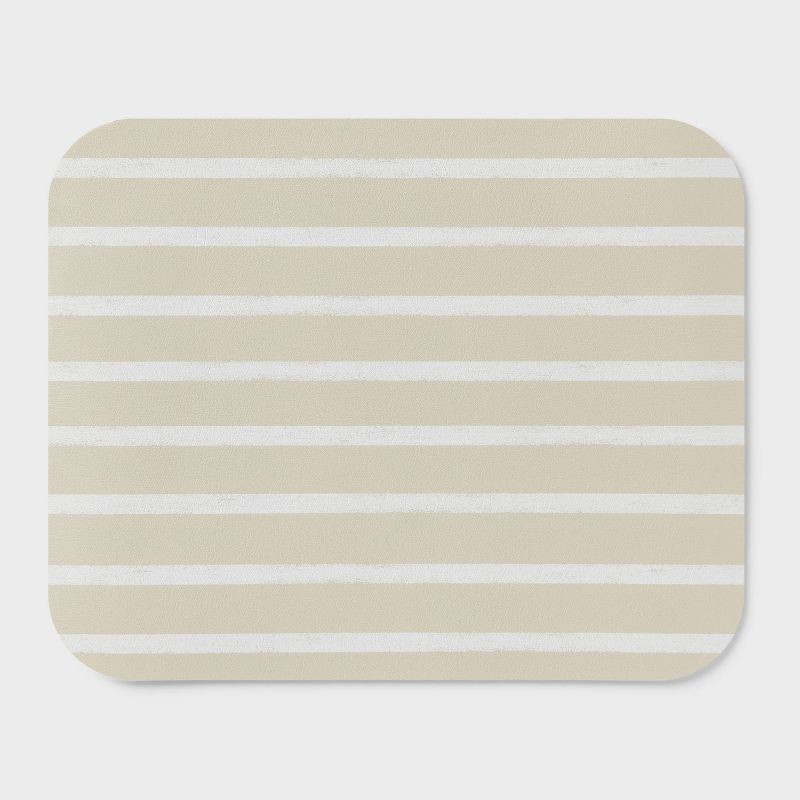 slide 1 of 4, Mouse Pad Beige Stripe - Brightroom™, 1 ct