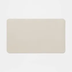 Non-Slip Rollup Desk Mat Beige/Tan - Brightroom™