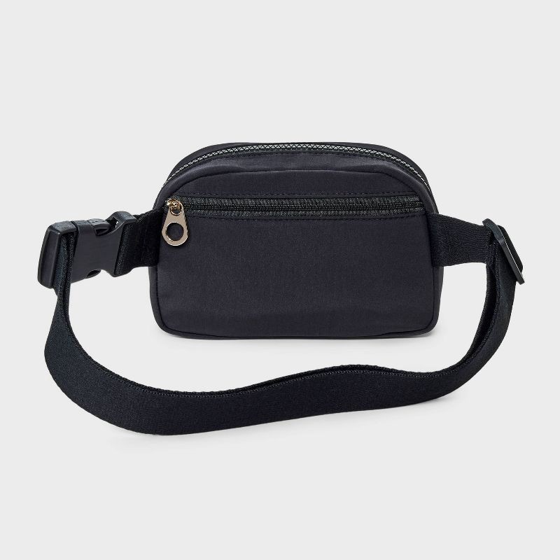 slide 3 of 5, Essential Belt Bag - Universal Thread™ Black, 1 ct