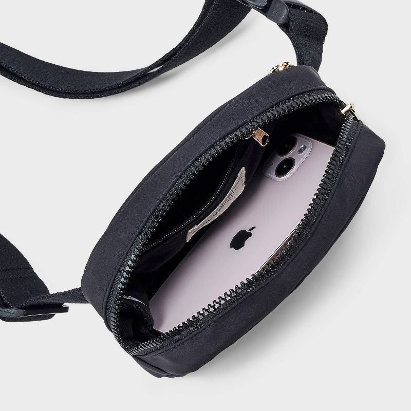 slide 4 of 5, Essential Belt Bag - Universal Thread™ Black, 1 ct