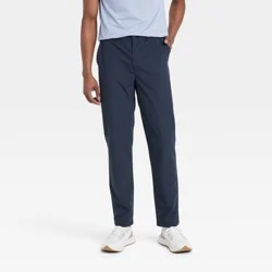 Men's 360 Lifestyle Trouser Pants - All In Motion Dark Blue 34x30: Moisture Wicking, Quick Dry, UPF 50+