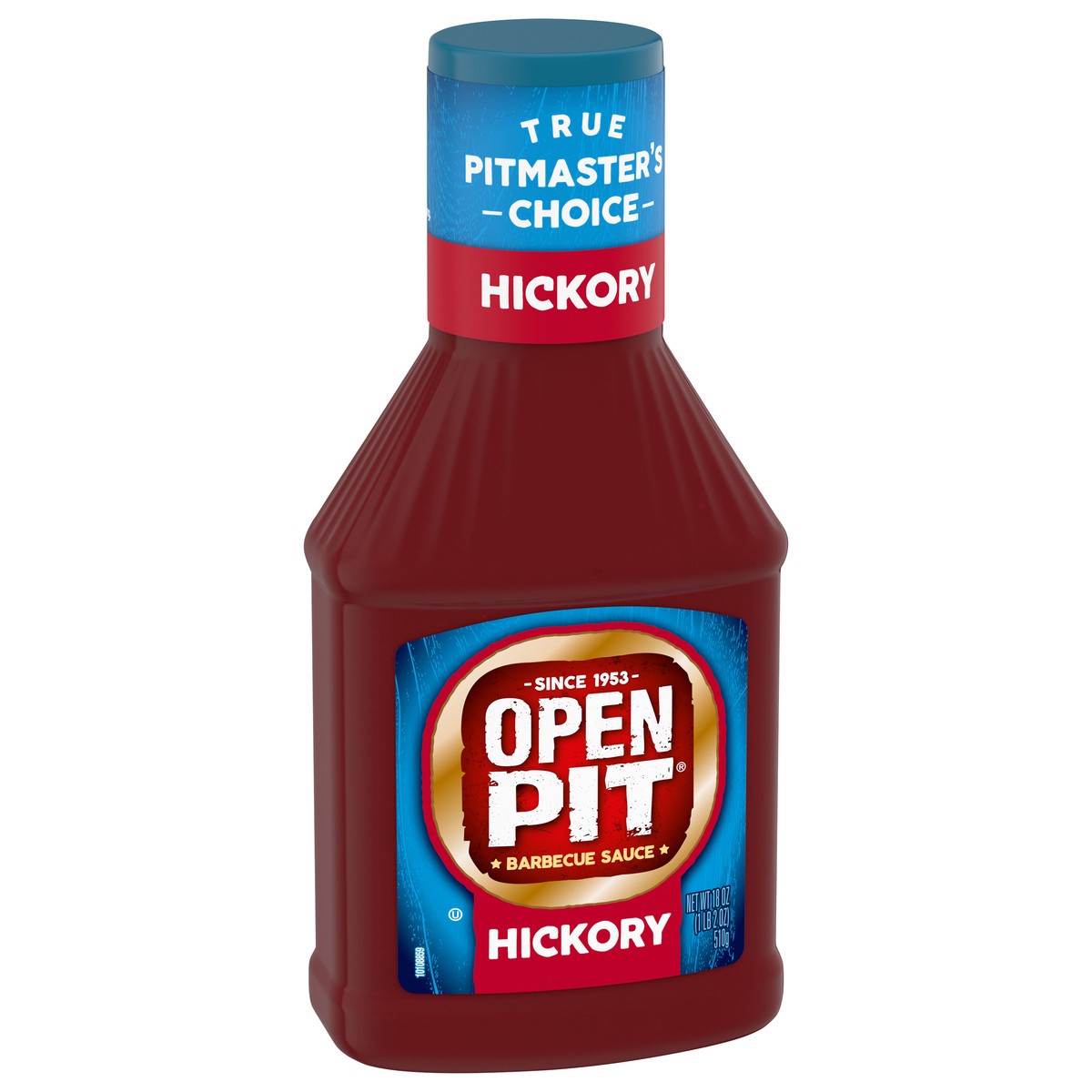 slide 4 of 8, Open Pit Hickory Barbecue Sauce 18 oz, 18 oz