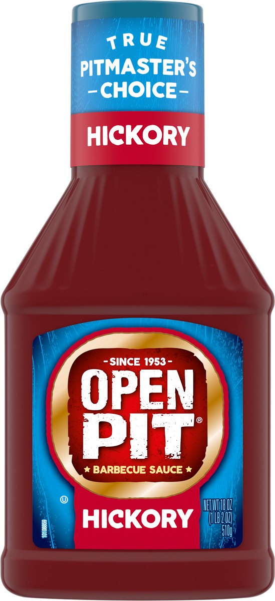 slide 5 of 8, Open Pit Hickory Barbecue Sauce 18 oz, 18 oz