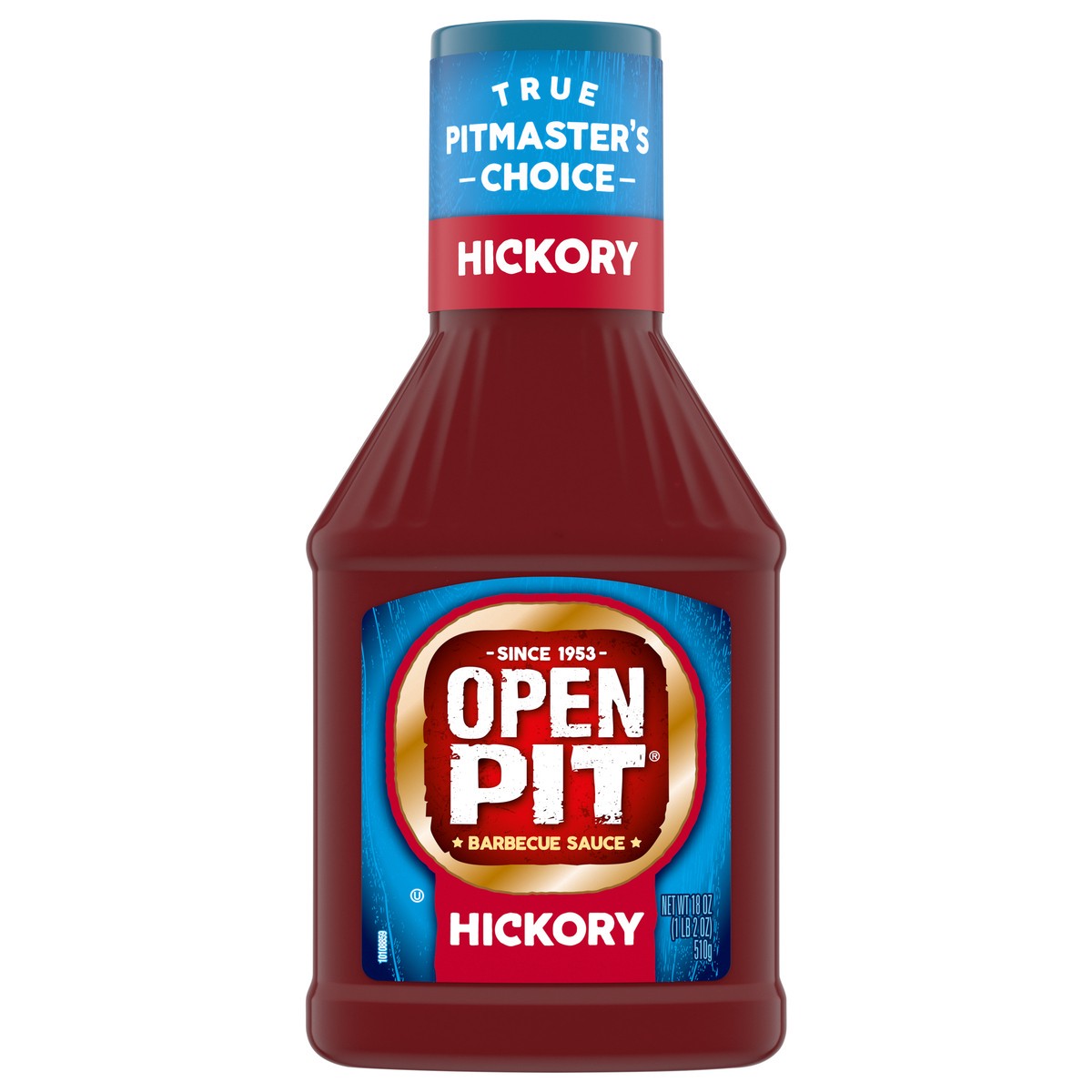 slide 2 of 8, Open Pit Hickory Barbecue Sauce 18 oz, 18 oz