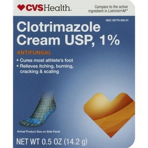 slide 1 of 1, CVS Health Antifungal Cream, 0.5 Oz, 0.5 oz
