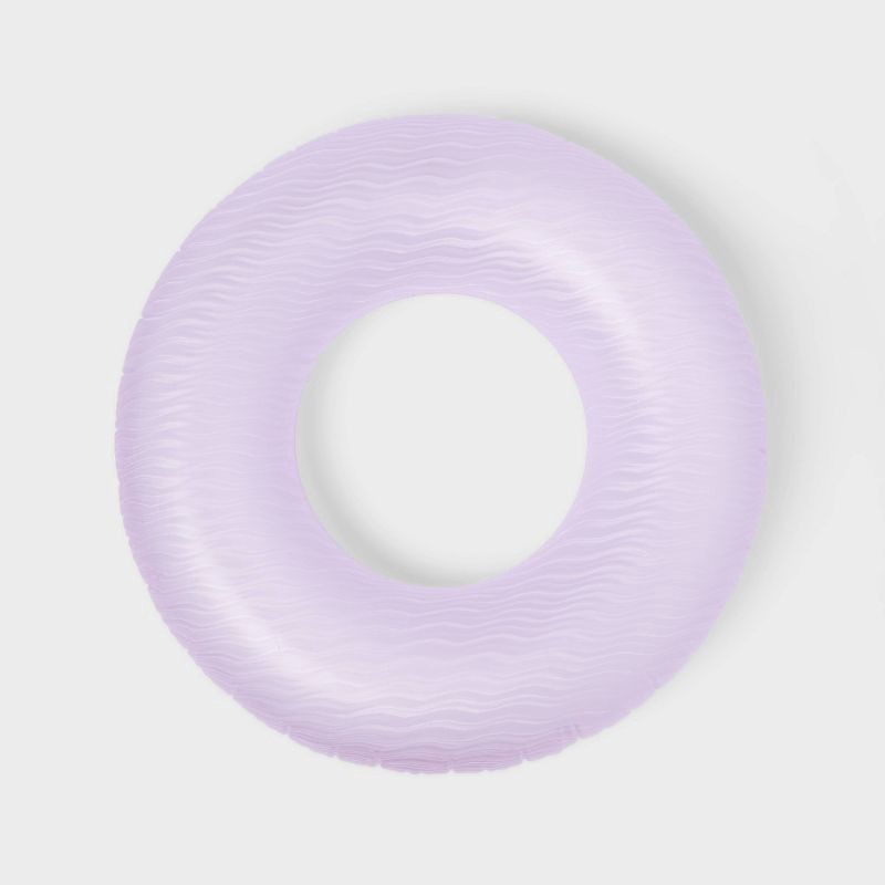 slide 2 of 3, 42" Ring Tube Textured Material - Sun Squad™ Pink, 1 ct