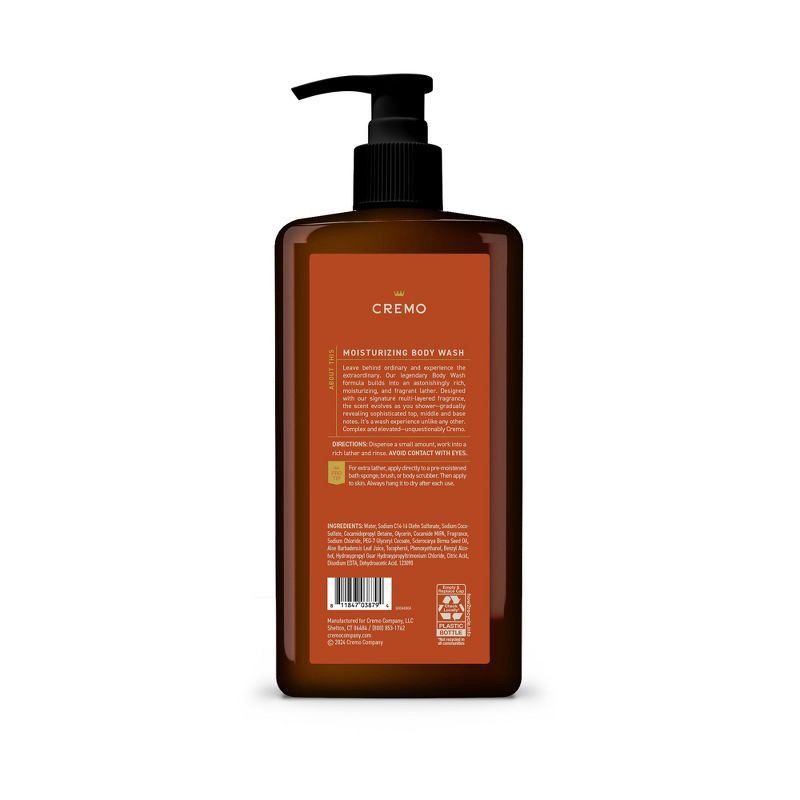 slide 2 of 8, Cremo Body Wash - Golden Amber - 32 fl oz, 32 fl oz