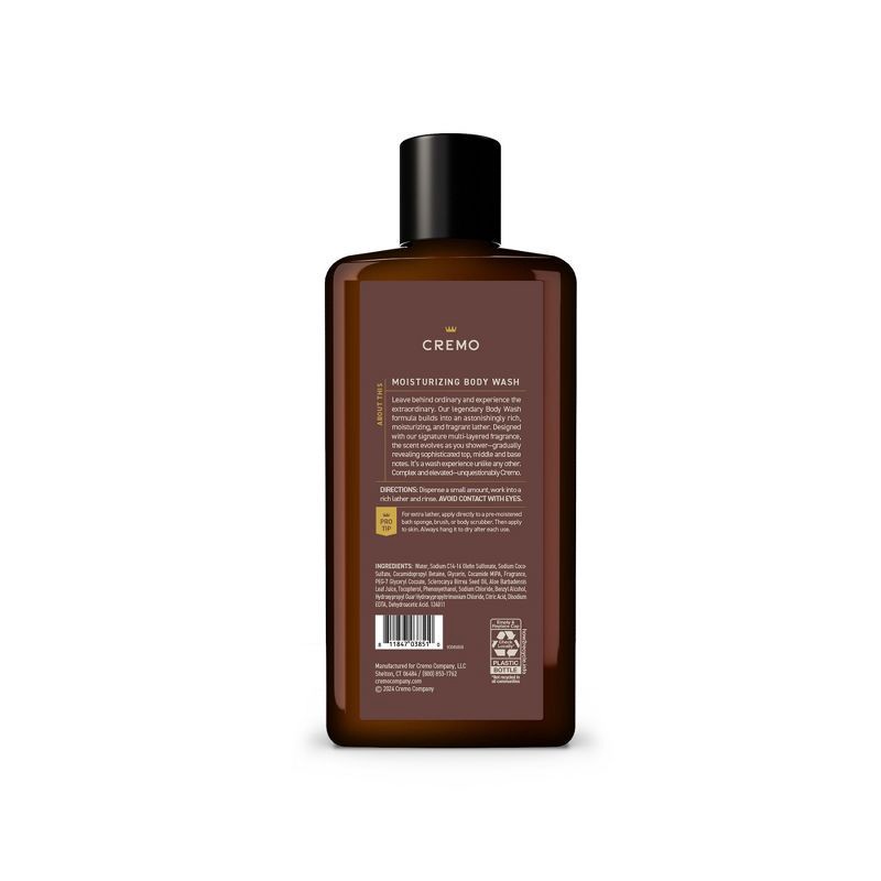 slide 2 of 8, Cremo Body Wash - Casked Vanilla - 16 fl oz, 16 fl oz