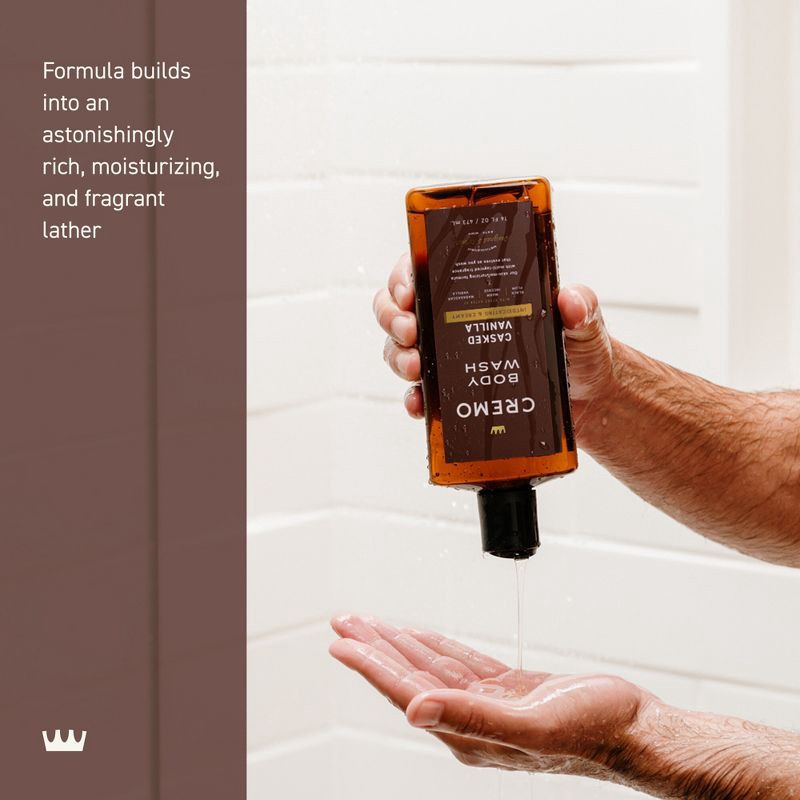 slide 5 of 8, Cremo Body Wash - Casked Vanilla - 16 fl oz, 16 fl oz