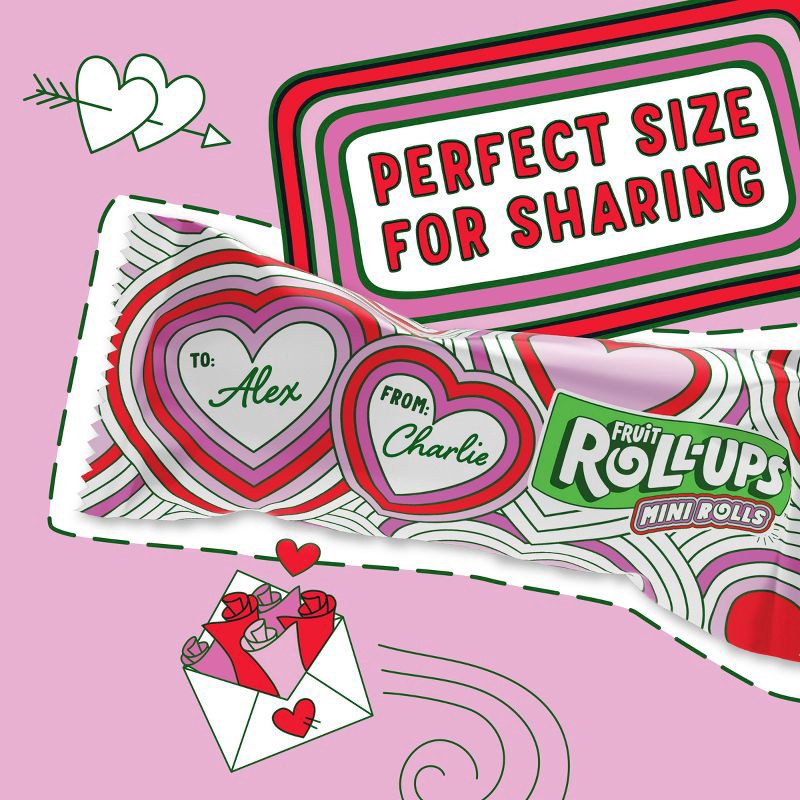 slide 5 of 9, Fruit Roll-Ups Fruit Roll Up Valentine's Snack - 13.3oz/36ct, 13.3 oz, 36 ct