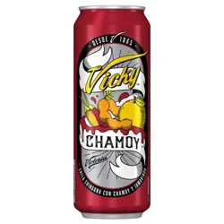 Victoria Vicky Chamoy Mexican Import Flavored Beer, 24 fl oz Can, 3.5% ABV