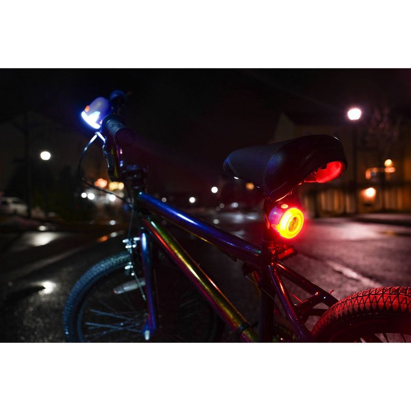 slide 5 of 13, Brightz Ride LED - Flame: Silicone & ABS Bike Light, Handlebar & Seat Post Mount, 1 ct