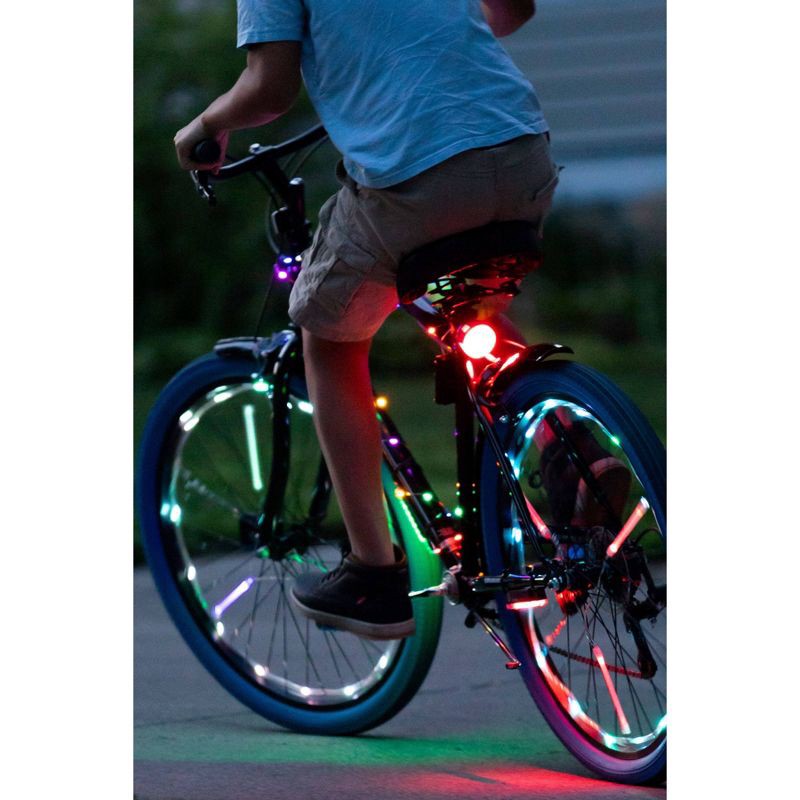 slide 7 of 13, Brightz Ride LED - Flame: Silicone & ABS Bike Light, Handlebar & Seat Post Mount, 1 ct