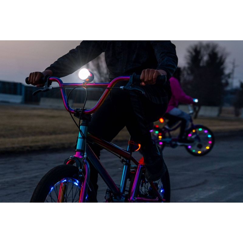 slide 9 of 13, Brightz Ride LED - Flame: Silicone & ABS Bike Light, Handlebar & Seat Post Mount, 1 ct