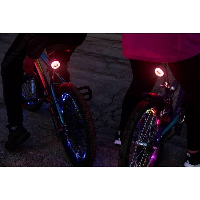 slide 10 of 13, Brightz Ride LED - Flame: Silicone & ABS Bike Light, Handlebar & Seat Post Mount, 1 ct
