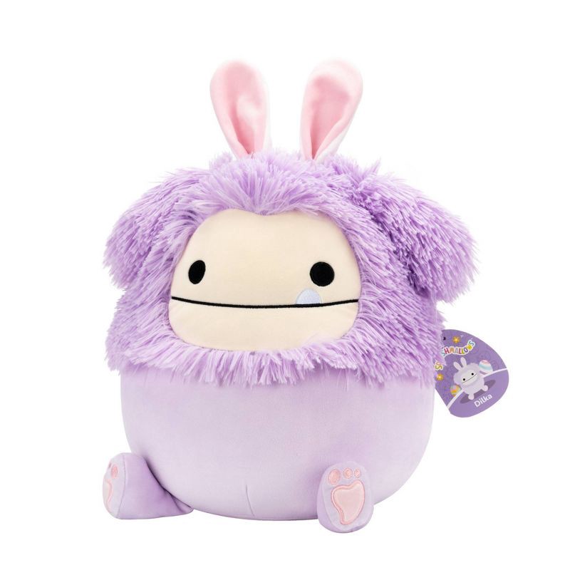 slide 6 of 12, Squishmallows 12" Dilka Lavender Bigfoot with Bunny Ears Medium Plush, 1 ct