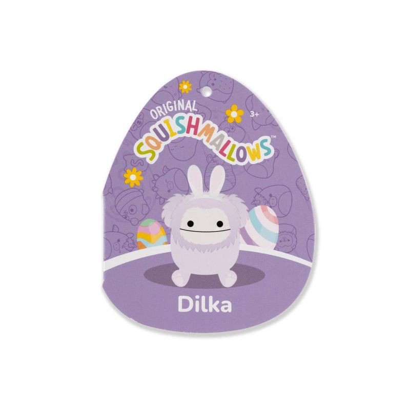 slide 11 of 12, Squishmallows 12" Dilka Lavender Bigfoot with Bunny Ears Medium Plush, 1 ct