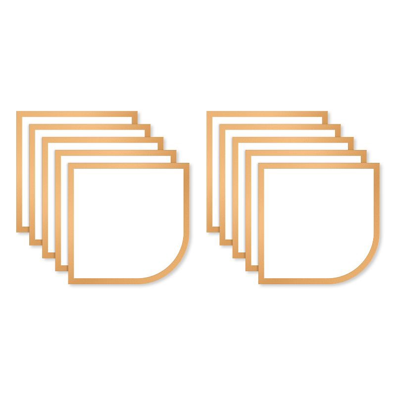 slide 2 of 3, American Greetings 10ct Blank Mini Stationery Note Cards with Envelopes Boho Earthtone, 10 ct