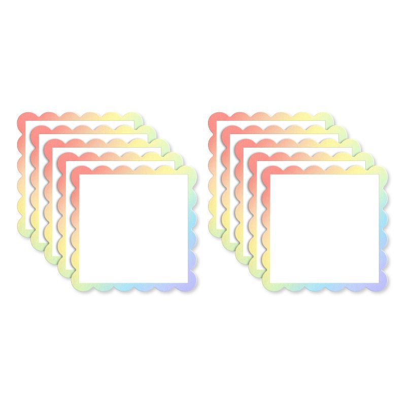 slide 2 of 3, American Greetings 10ct Blank Mini Stationery Note Cards with Envelopes Pink/Purple, 10 ct