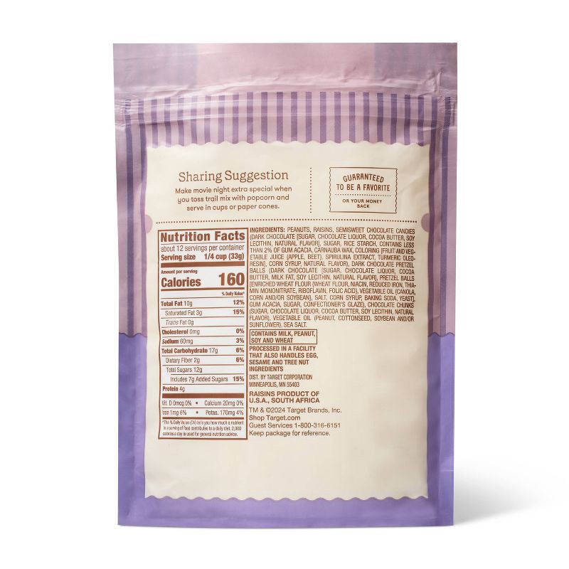 slide 2 of 3, Dark Chocolate Monster Trail Mix - 14oz - Favorite Day™, 14 oz