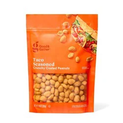 Taco Seasoned Crunchy Coated Peanuts - 10oz - Good & Gather™