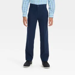 Boys' Regular Fit Suit Pants - Cat & Jack™ Navy Blue 14