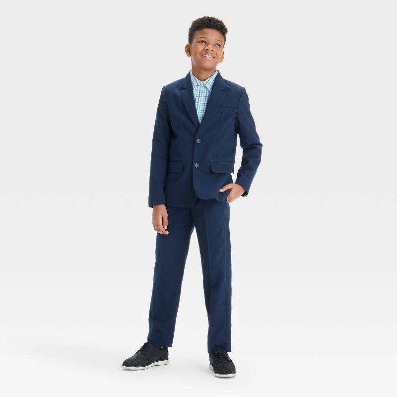 slide 3 of 3, Boys' Suit Jacket - Cat & Jack™ Navy Blue 16, 1 ct