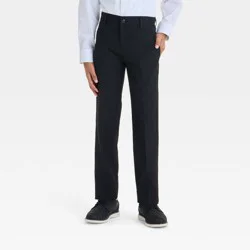 Boys' Regular Fit Suit Pants - Cat & Jack™ Black 14