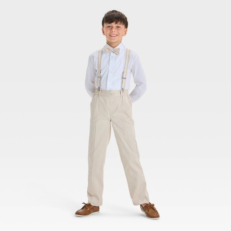 slide 3 of 3, Boys' Dress Pants - Cat & Jack™ Beige 4, 1 ct
