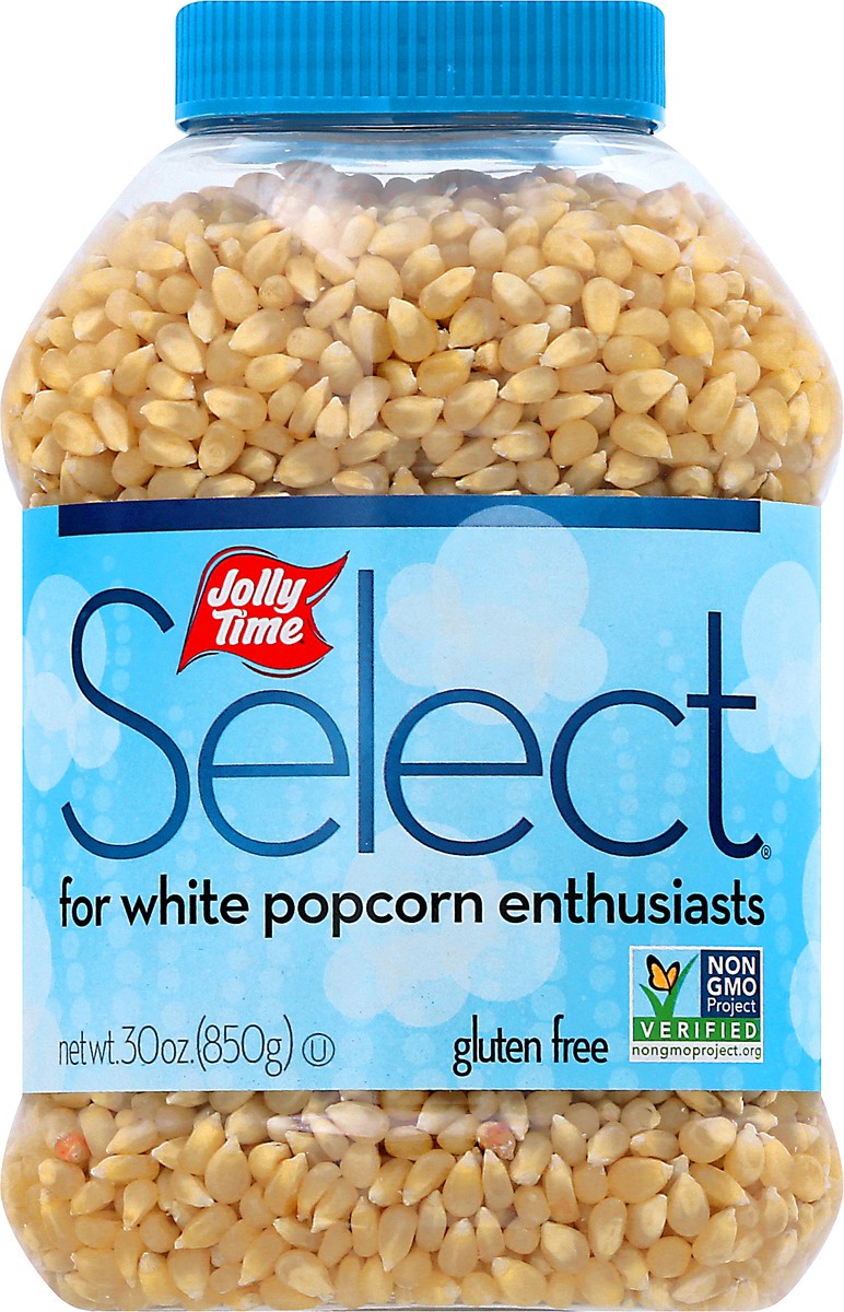 slide 9 of 9, Jolly Time Gluten Free White Popcorn 30 oz, 30 oz