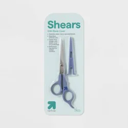Shears + Safety Blade Cover Hair Styling Scissors - up&up™