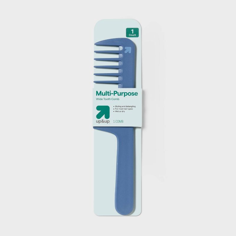 slide 1 of 3, Wide Tooth Styling Comb - up&up™, 1 ct