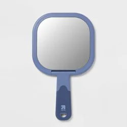 Large 2-Sided Handheld Makeup Mirror 1x and 5x Magnification - up&up™