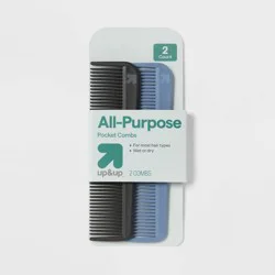 Pocket Styling Comb - 2pk - up&up™
