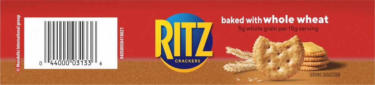 slide 4 of 9, RITZ Whole Wheat Crackers, 12.9 oz, 12.9 oz