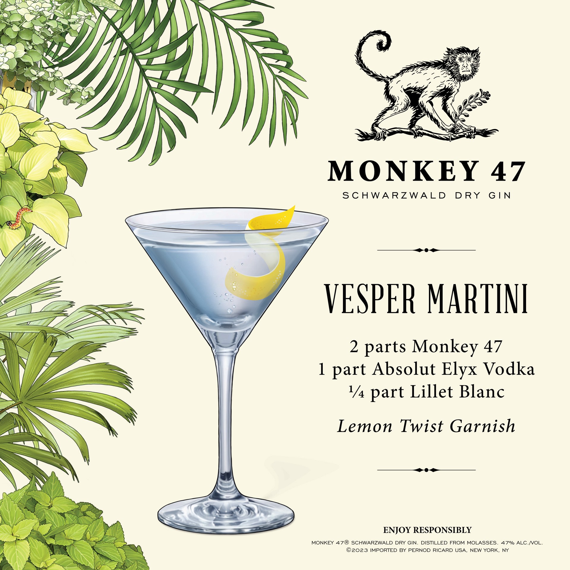 slide 6 of 10, Monkey 47 Schwarzwald Dry Gin 750 ml, 750 ml