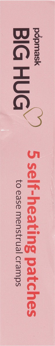 slide 3 of 13, Popmask Big Hug Self-Heating Patches 5 ea, 5 ct