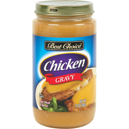 slide 1 of 1, Best Choice Chicken Gravy Jar, 12 oz