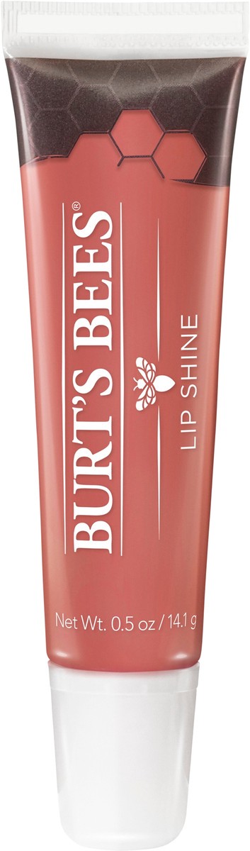 slide 1 of 22, Burt's Bees 013 Peachy Lip Shine 0.5 oz, 0.05 oz