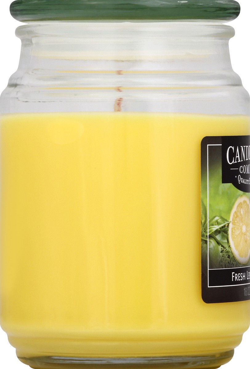 slide 3 of 6, Candle-Lite Fresh Lemon Basil 1 ea, 18 oz