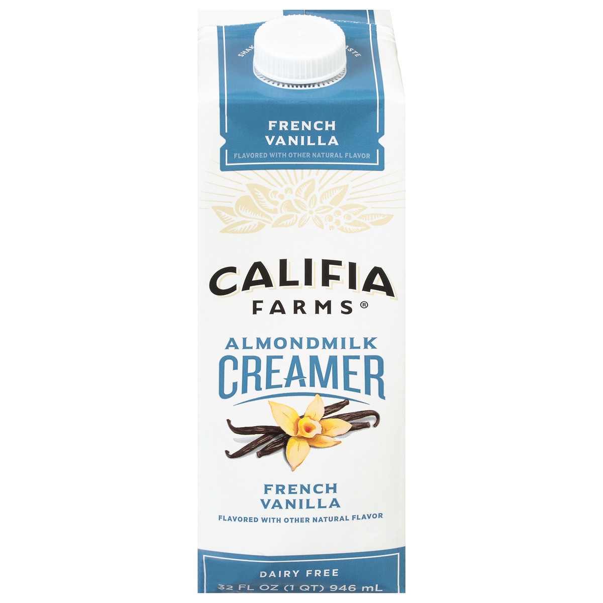 slide 1 of 5, Califia Farms French Vanilla Almondmilk Creamer 32 fl oz, 32 oz